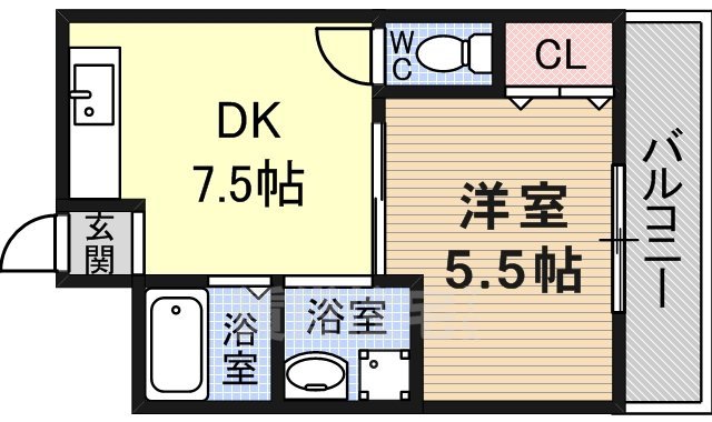 西駅前吉田マンションの間取り