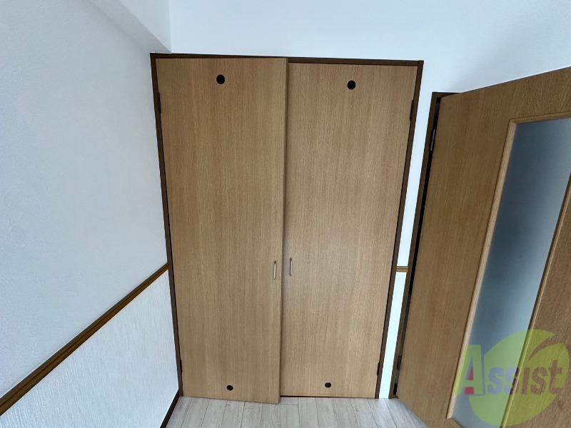 収納　クローゼットです。中の様子が気になりますね。