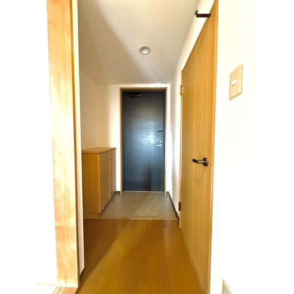 玄関　明るい玄関です