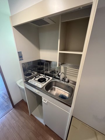 キッチン　エスリード難波駅前　1口ガスシステムキッチン