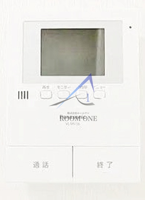 セキュリティ　モニター付きインターホンです。