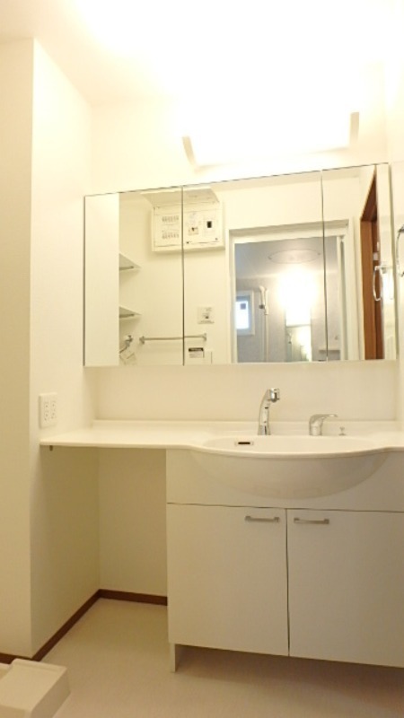 洗面設備　図面と現状に相違がある場合には現状を優先