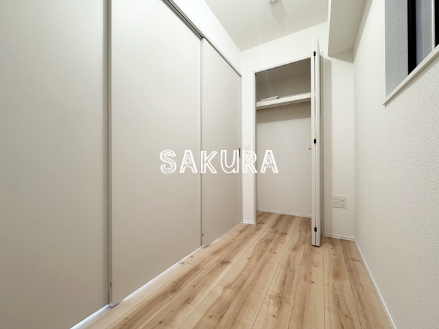 収納　お荷物の多い方でも安心のクローゼット付き♪