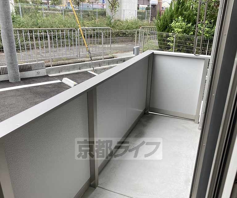 バルコニー　洗濯物も十分干せます！