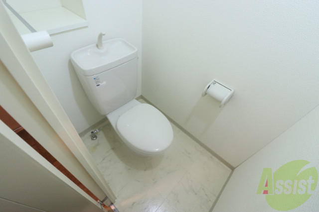 トイレ　かわいらしいトイレです