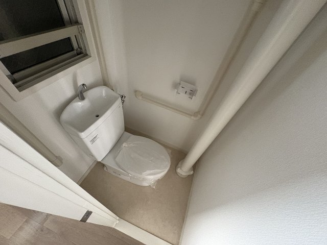 トイレ　ゆったりとした空間のトイレです