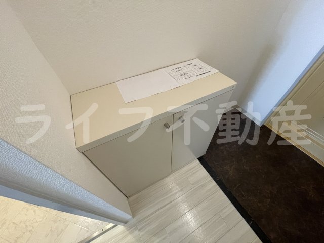 収納　収納のためのスペースです