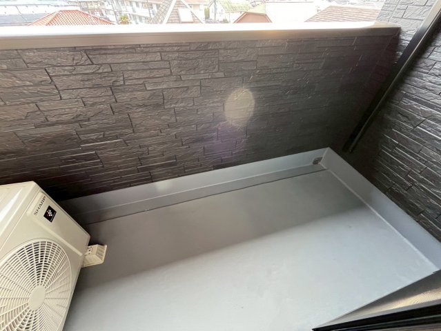 バルコニー　落ち着いた時間を過ごせるバルコニーです