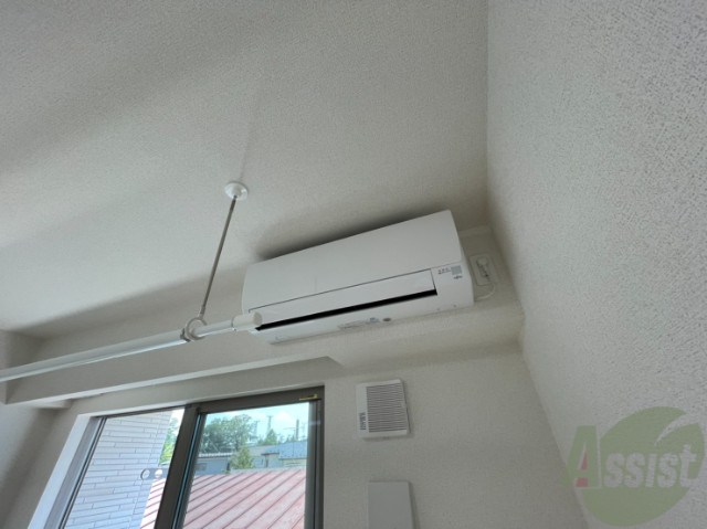 その他設備　エアコンは設置済です。寒暖対策はバッチリです。