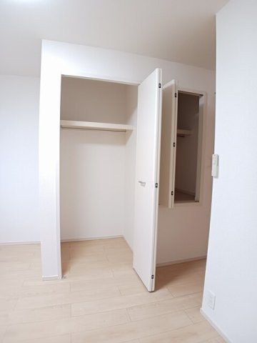 収納　収納のためのスペースです