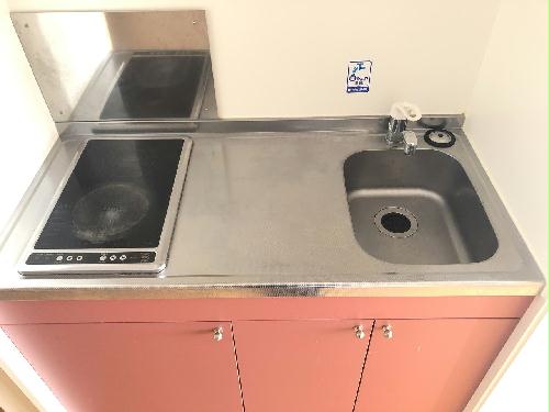 キッチン　電気コンロ　2口