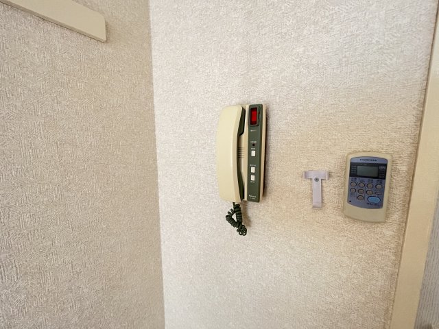 セキュリティ　インターホン付き★