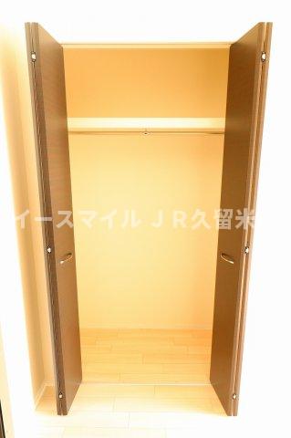 収納　十分な収納スペースがあります