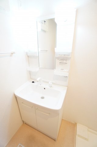 洗面設備　※同物件・反転タイプの写真です。