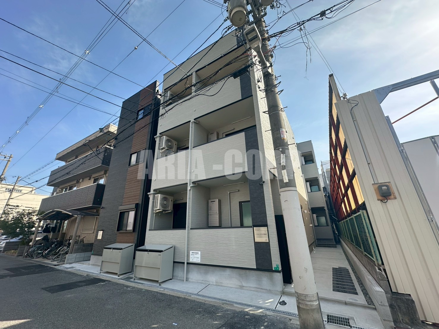 建物外観　2026年完成、大手ハウスメーカー施工のデザイナーズアパート