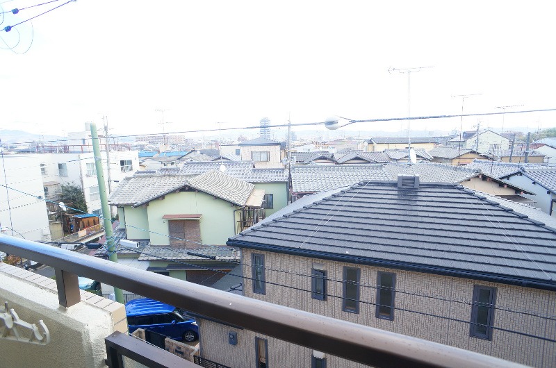 眺望　最上階ベランダからの景色