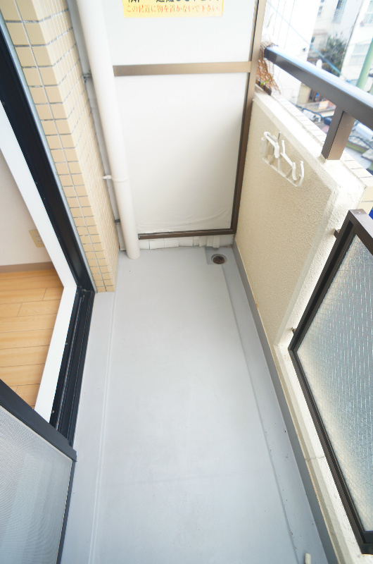 バルコニー　最上階で上階なし！