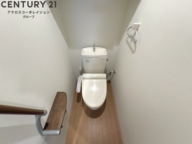 トイレ　ゆったり落ち着けるトイレです