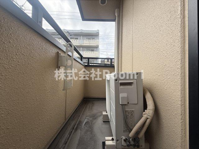 バルコニー　広々としたバルコニーです