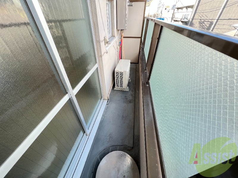 バルコニー　バルコニーからの眺めも良いです。