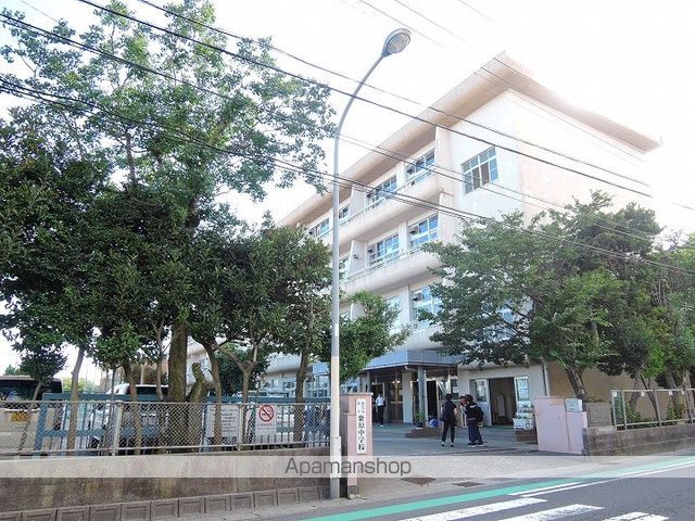 中学校　紫原駐車場（中学校）まで250m