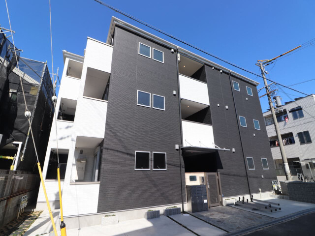 建物外観　阪急豊津駅まで徒歩10分圏内の好立地