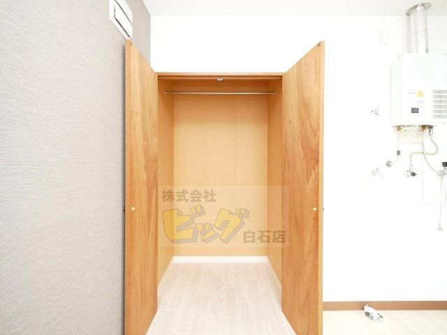 収納　クローゼット付きです♪