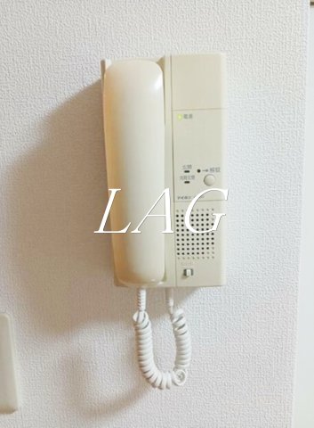 セキュリティ　インターフォンです。