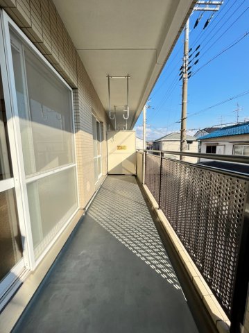 バルコニー　別号室画像。ご参考下さい