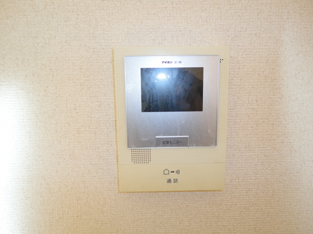 セキュリティ　急な訪問者をモニターで確認出来る　TVドアホン