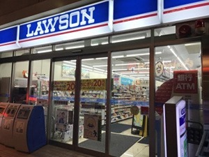 コンビニ　ローソン 荏原中延駅前店（コンビニ）まで619m