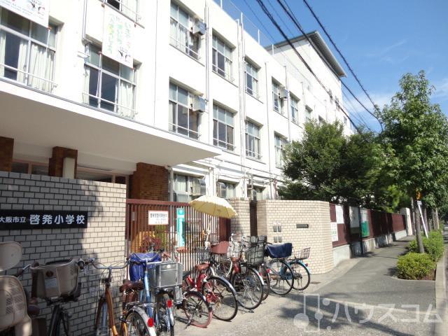 小学校　大阪市立啓発小学校（小学校）まで300m