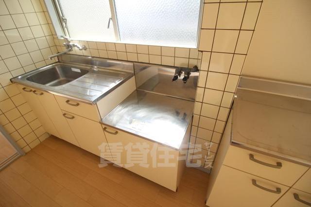 阪急宝塚線 曽根駅 徒歩9分 4階建 築52年のキッチン写真