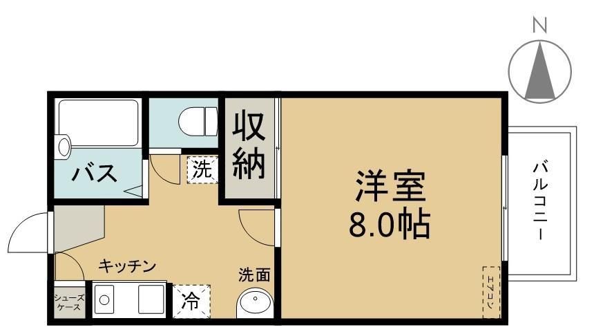 ヴィレッジKIの間取り写真