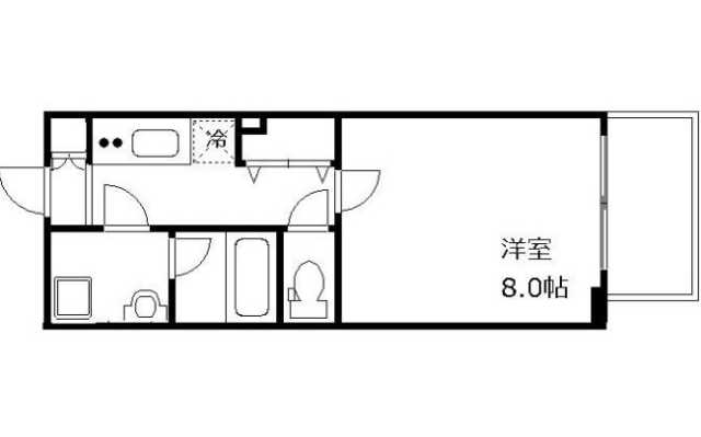 京王井の頭線 高井戸駅 徒歩6分 5階建 築3年の間取り写真