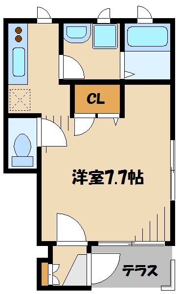 プライム南林間 A棟の間取り写真