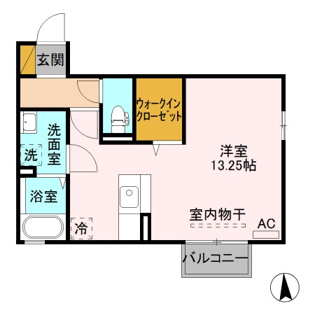 ブランメゾンの間取り写真