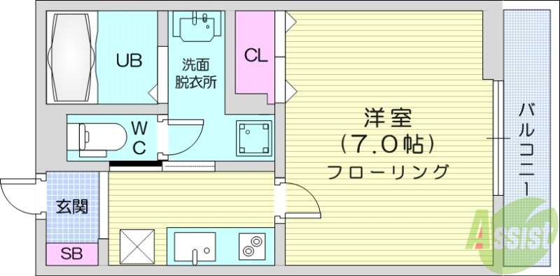 STEレジデンスの間取り写真