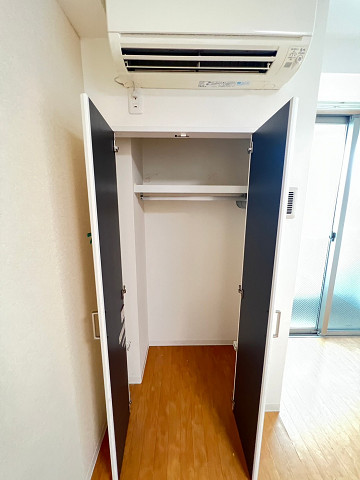 収納　収納があります