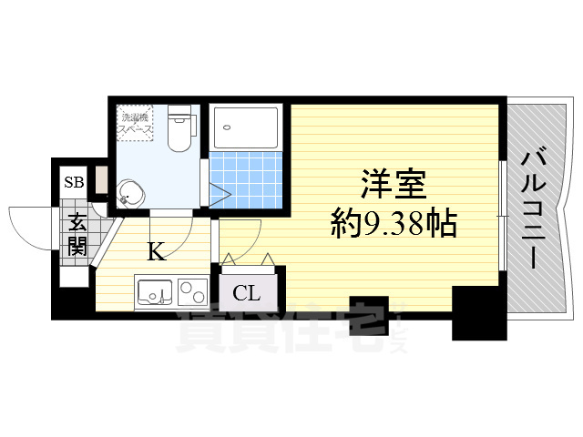 地下鉄御堂筋線 新大阪駅 徒歩2分 15階建 築18年の間取り写真