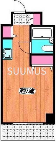 ＪＲ中央線 大久保駅 徒歩7分 8階建 築35年の間取り写真