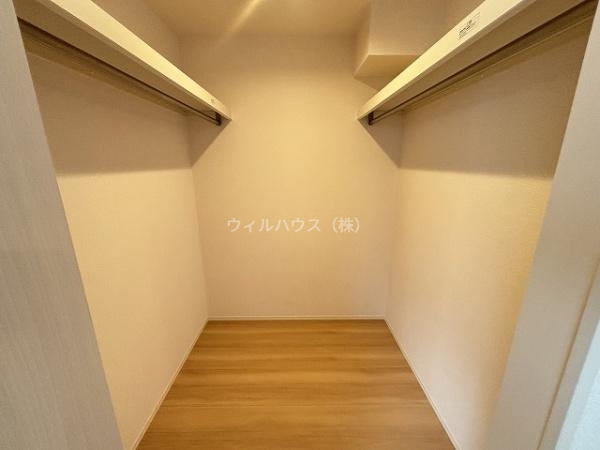 収納　ウォークインクローゼット！