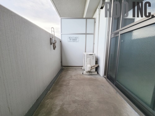 バルコニー　写真は反転のお部屋です
