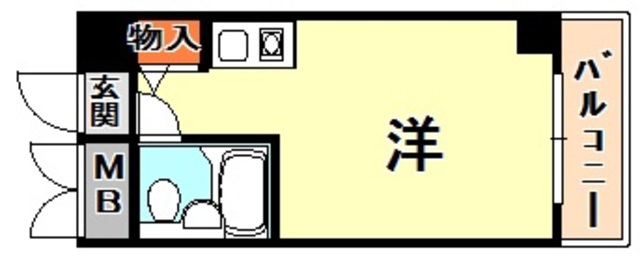 コスモプラザ三宮の間取り写真