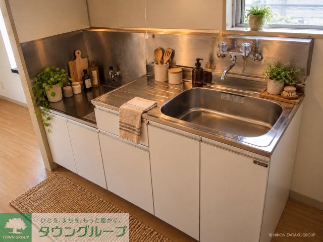 キッチン　家具・小物はイメージです