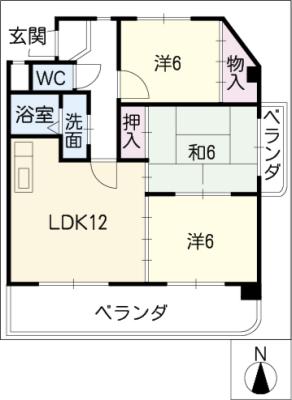 エントピア原の間取り写真