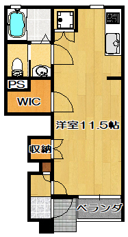 カーサ　アルスールの間取り