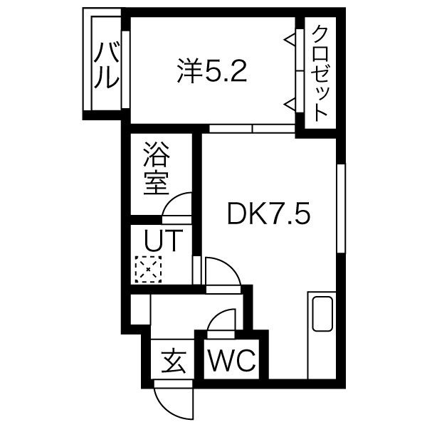 シャリテ元町の間取り