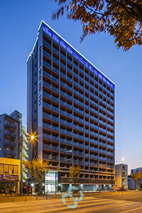 福岡市中央区清川のマンションの建物外観
