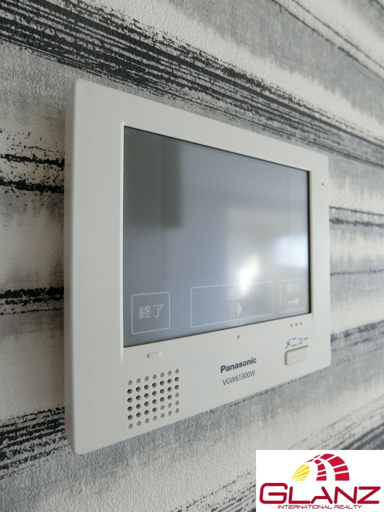 セキュリティ　来客の顔が見える安心のＴＶモニターホン